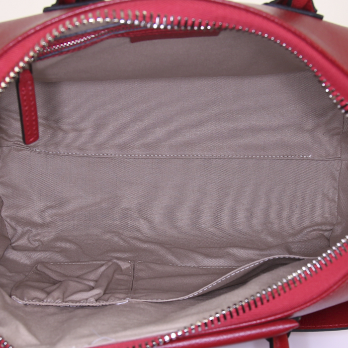 Borsa Givenchy  Antigona modello medio  in pelle rossa - Detail D3