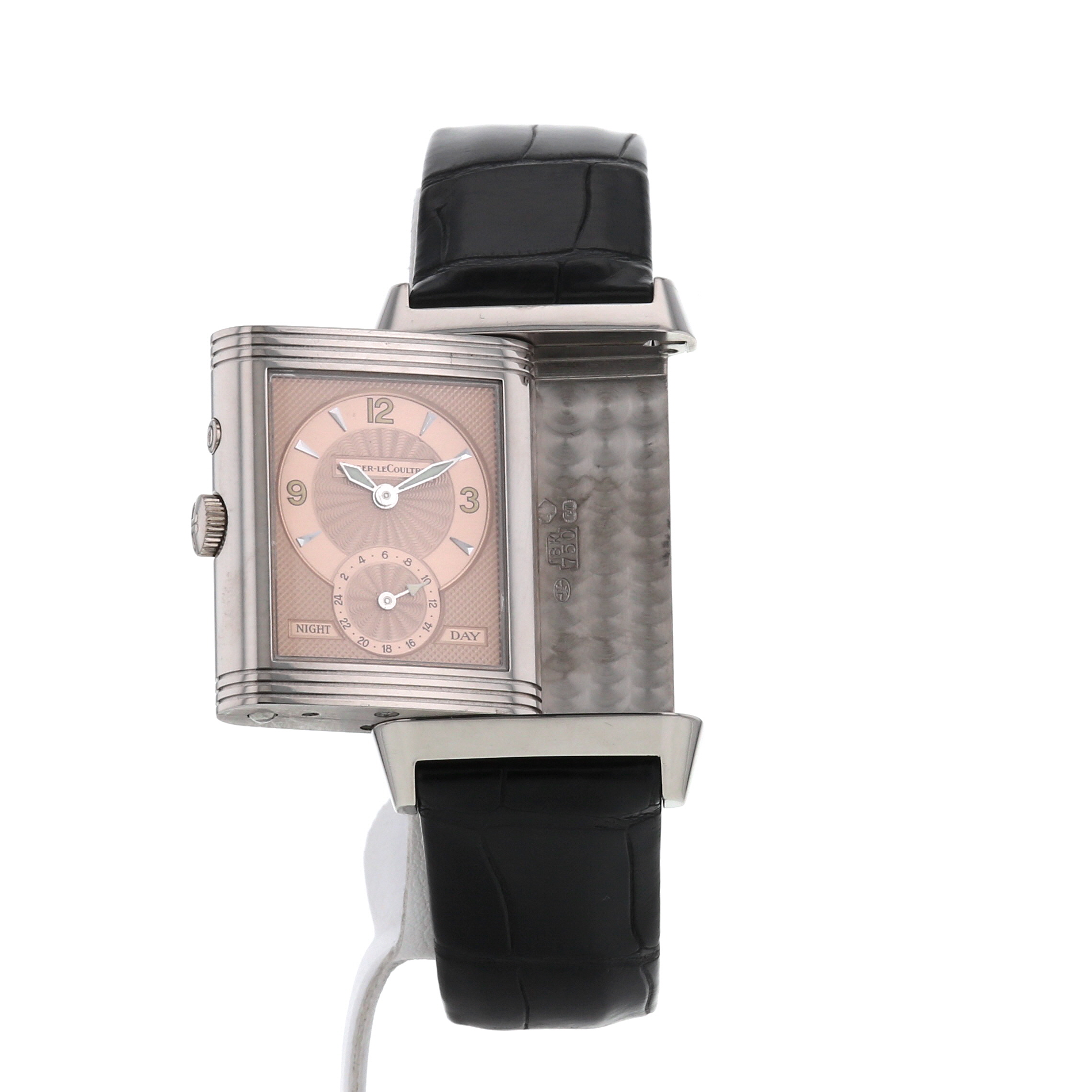 Reloj Jaeger-LeCoultre Reverso-Duoface de oro blanco Ref :  270354 Circa  1998