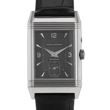 Jaeger-LeCoultre Reverso-Duoface watch in white gold Ref:  270354 Circa  1998