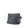 Chanel handbag in blue canvas - 00pp thumbnail