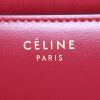 Sac bandoulière Celine Classic Box en cuir box rouge - Detail D3 thumbnail