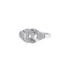 Dinh Van Menottes R8 ring in white gold and diamonds - 00pp thumbnail