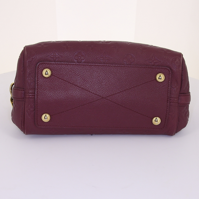 Borsa Louis Vuitton Speedy 25 cm in pelle monogram con stampa - Detail D5