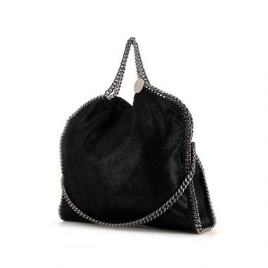 Borsa Stella McCartney Falabella in tela nera