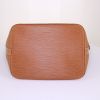 Louis Vuitton petit Noé small model handbag in brown epi leather - Detail D4 thumbnail