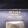 Hermes Kelly 32 cm handbag in black box leather - Detail D5 thumbnail