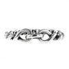 Hermes Torsade medium model bracelet in silver - 00pp thumbnail