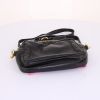 Prada Bow shoulder bag in black leather and pink leather - Detail D4 thumbnail