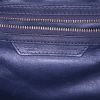Bolso de mano Celine Luggage modelo mediano en cuero azul marino - Detail D3 thumbnail