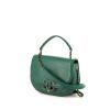 Borsa a tracolla Chanel Curve in pelle verde - 00pp thumbnail