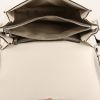 Tod's Double T shoulder bag in white leather - Detail D2 thumbnail