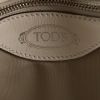 Borsa a tracolla Tod's Double T in pelle bianca - Detail D3 thumbnail