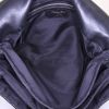 Sac porté épaule ou main Dior Délices en cuir matelassé noir - Detail D2 thumbnail