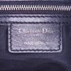Dior Délices bag worn on the shoulder or carried in the hand in black quilted leather - Detail D3 thumbnail