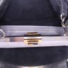 Fendi Peekaboo handbag in silver canvas - Detail D3 thumbnail