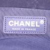 Chanel Boy shoulder bag in grey blue quilted leather - Detail D4 thumbnail