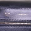 Celine Trapeze medium model bag in black leather and brown foal - Detail D4 thumbnail