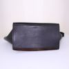 Celine Trapeze medium model bag in black leather and brown foal - Detail D5 thumbnail