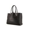 Dior shopping bag in black leather cannage - 00pp thumbnail