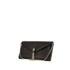 Bulgari Serpenti pouch in black smooth leather - 00pp thumbnail