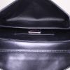 Bulgari Serpenti pouch in black smooth leather - Detail D2 thumbnail