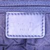 Dior Lady Dior handbag in navy blue canvas cannage - Detail D3 thumbnail