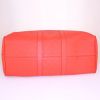 Louis Vuitton Keepall 50 cm travel bag in orange Sanguine monogram leather - Detail D5 thumbnail