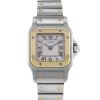 Reloj Cartier Santos de oro y acero Ref :  1567 Circa  1990 - 00pp thumbnail