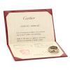 Sortija Cartier Trinity modelo mediano en oro blanco - Detail D2 thumbnail