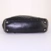 Chanel handbag in black quilted leather - Detail D4 thumbnail
