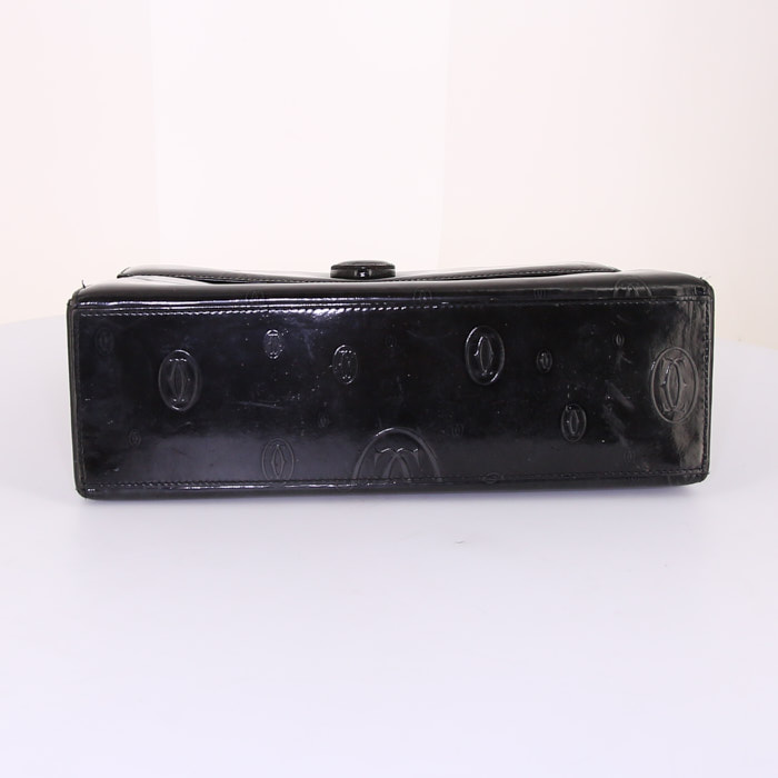 Cartier Happy Birthday handbag in black - Detail D4