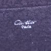 Clutch de noche Cartier en lona negra y plateada - Detail D3 thumbnail