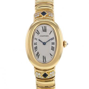 Cartier Baignoire watch in yellow gold Circa  1990