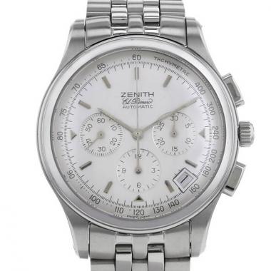 Montre Zenith El Primero en acier Vers  2000