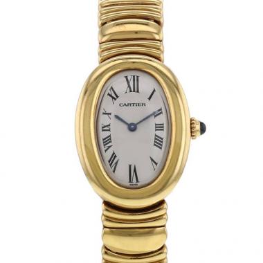 Cartier Baignoire watch in 18k yellow gold Circa  1990