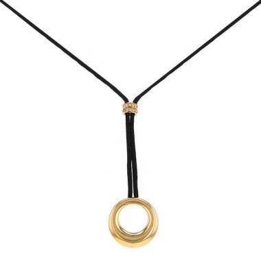 Collana Chaumet Anneau in oro giallo e diamanti