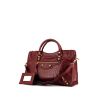 Balenciaga Classic City handbag in brick red leather - 00pp thumbnail