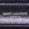 Sac à main Saint Laurent Sac de jour en cuir verni noir mat - Detail D4 thumbnail