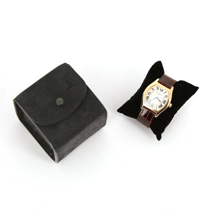 Montre Cartier Tortue en or rose Ref :  2498 Vers  2000