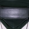 Hermes Kelly 32 cm handbag in dark green box leather - Detail D2 thumbnail