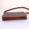 Louis Vuitton Vintage handbag in brown monogram canvas and brown leather - Detail D4 thumbnail