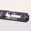 Bolso de mano Hermes Kelly 32 cm en cocodrilo negro - Detail D4 thumbnail