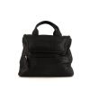 Alexander McQueen handbag in black grained leather - 360 thumbnail