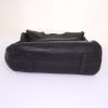 Alexander McQueen handbag in black grained leather - Detail D5 thumbnail