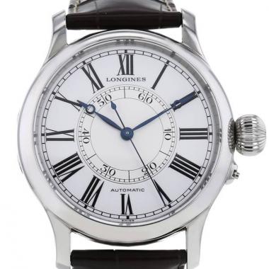 Longines Heritage watch in stainless steel Ref: L2.713.4  Circa  2000