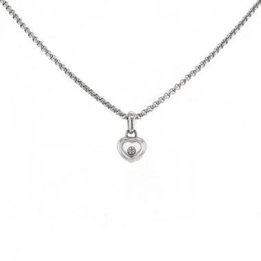 Collana Chopard Happy Diamonds in oro bianco e diamante