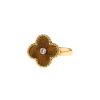 Sortija Van Cleef & Arpels Alhambra Vintage en oro amarillo y diamante - 00pp thumbnail