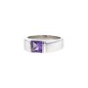Cartier Tank small model ring in white gold and amethyst - 00pp thumbnail