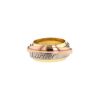 Mobile Cartier Mustessence ring in 3 golds - 00pp thumbnail