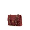 Bolso de mano Chanel Timeless en cuero acolchado color burdeos - 00pp thumbnail